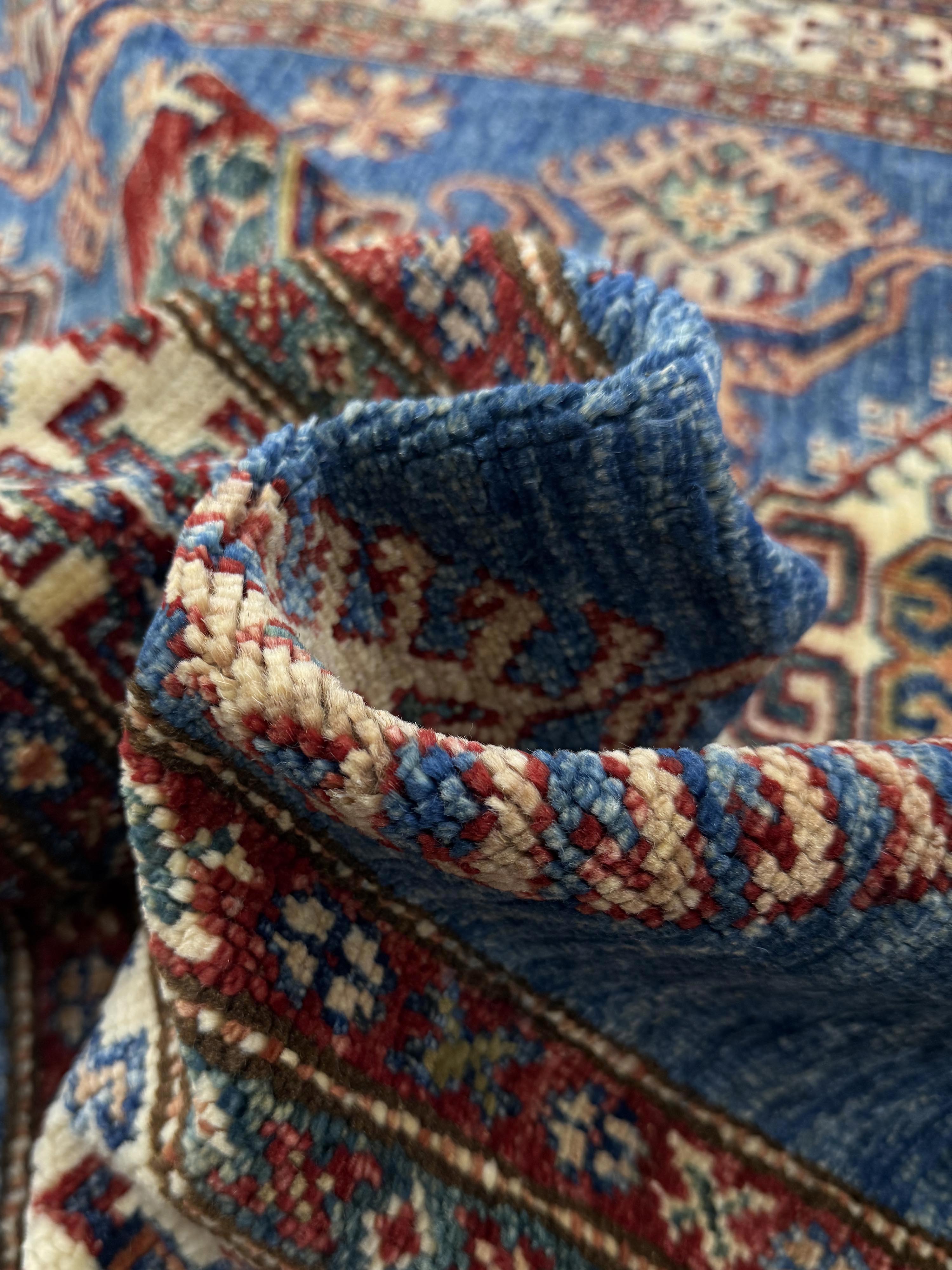 Supreme Kazak Blue Rug PC 57421 - 1.85m X 1.25m
