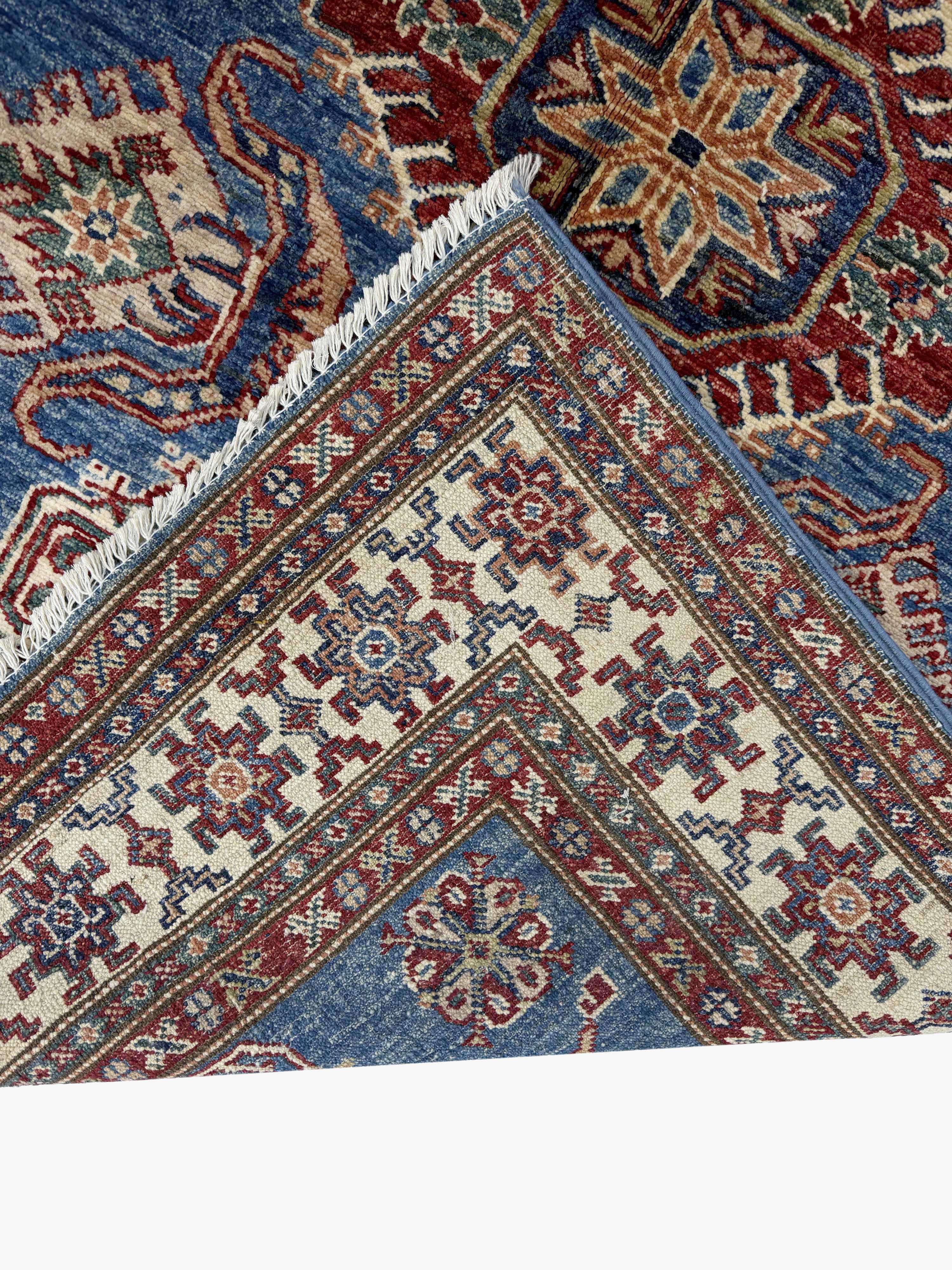 Supreme Kazak Blue Rug PC 57421 - 1.85m X 1.25m