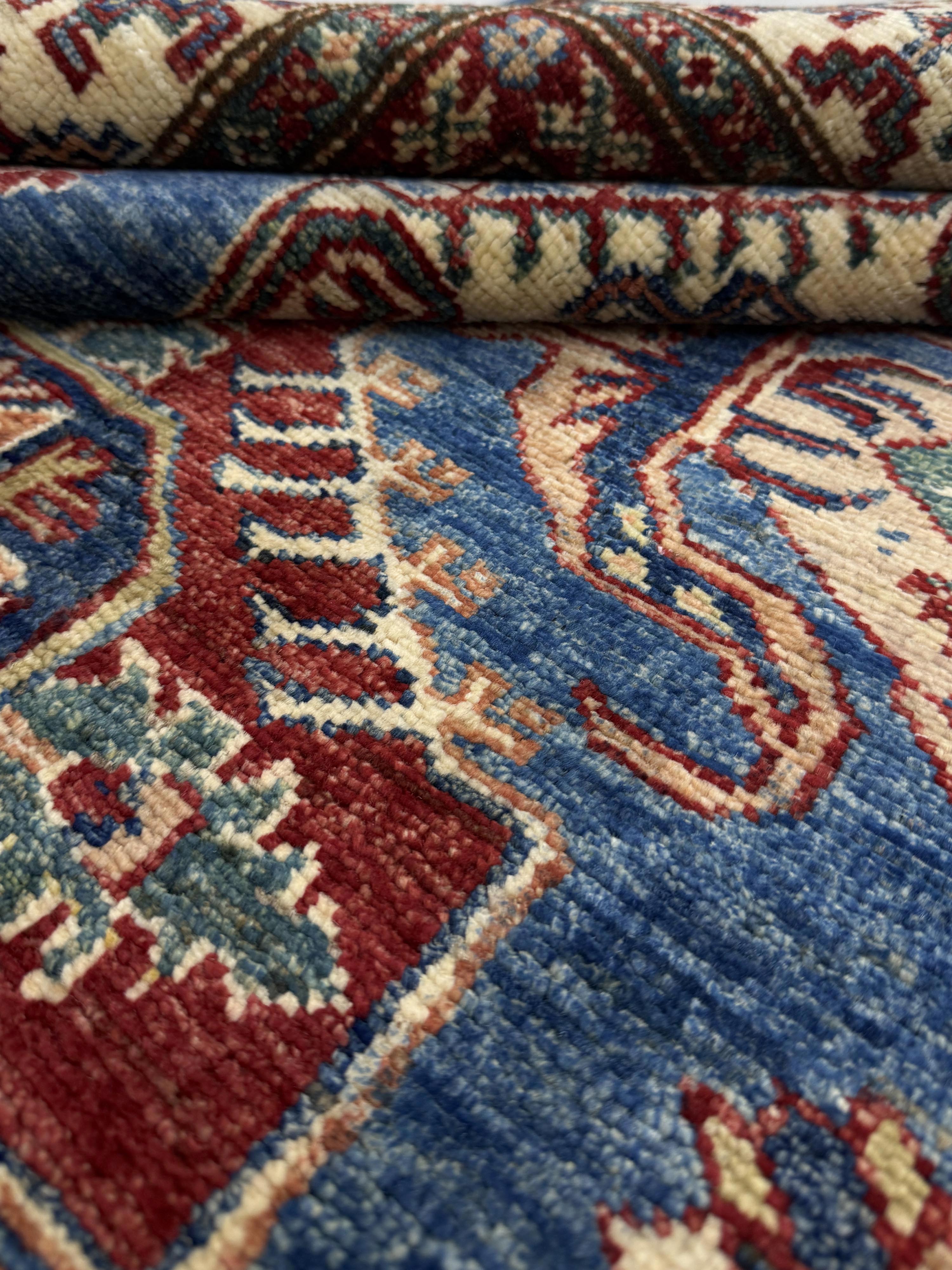 Supreme Kazak Blue Rug PC 57421 - 1.85m X 1.25m