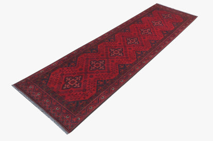 Khal Mohammadi Red Rug PC 57753 - 2.94m X 0.82m