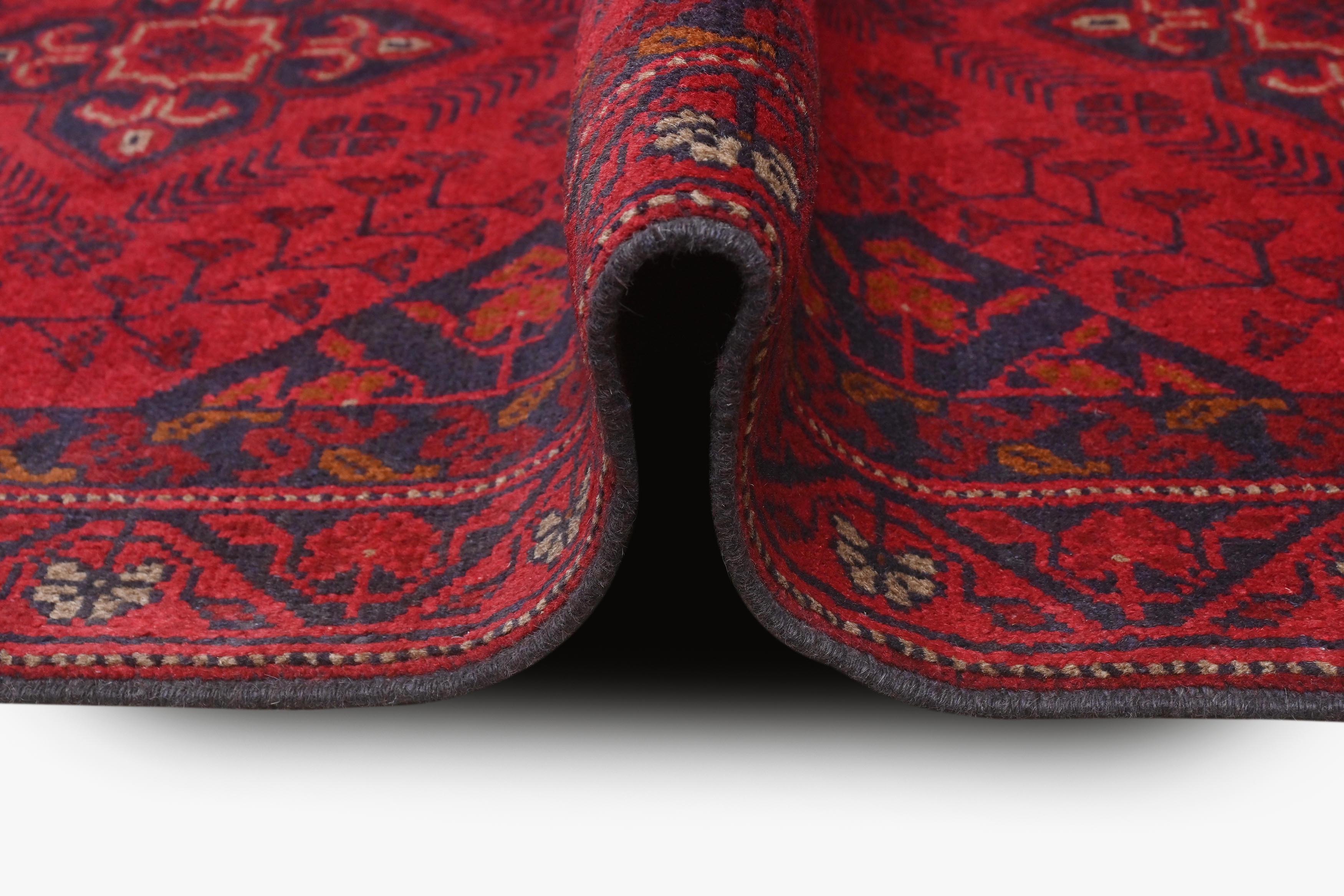 Khal Mohammadi Red Rug PC 57753 - 2.94m X 0.82m