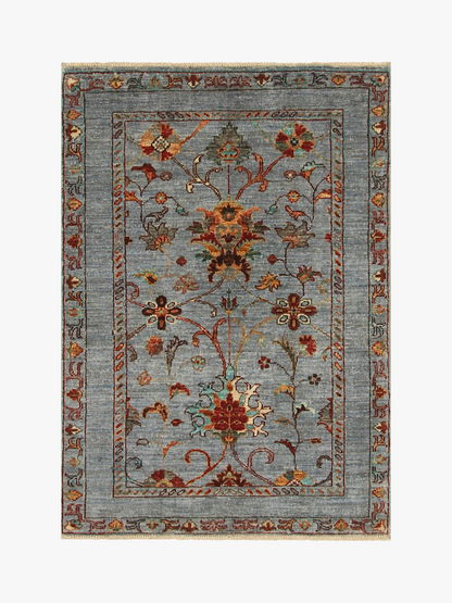 Sultani Blue Rug PC 53299 - 1.25m X 0.87m