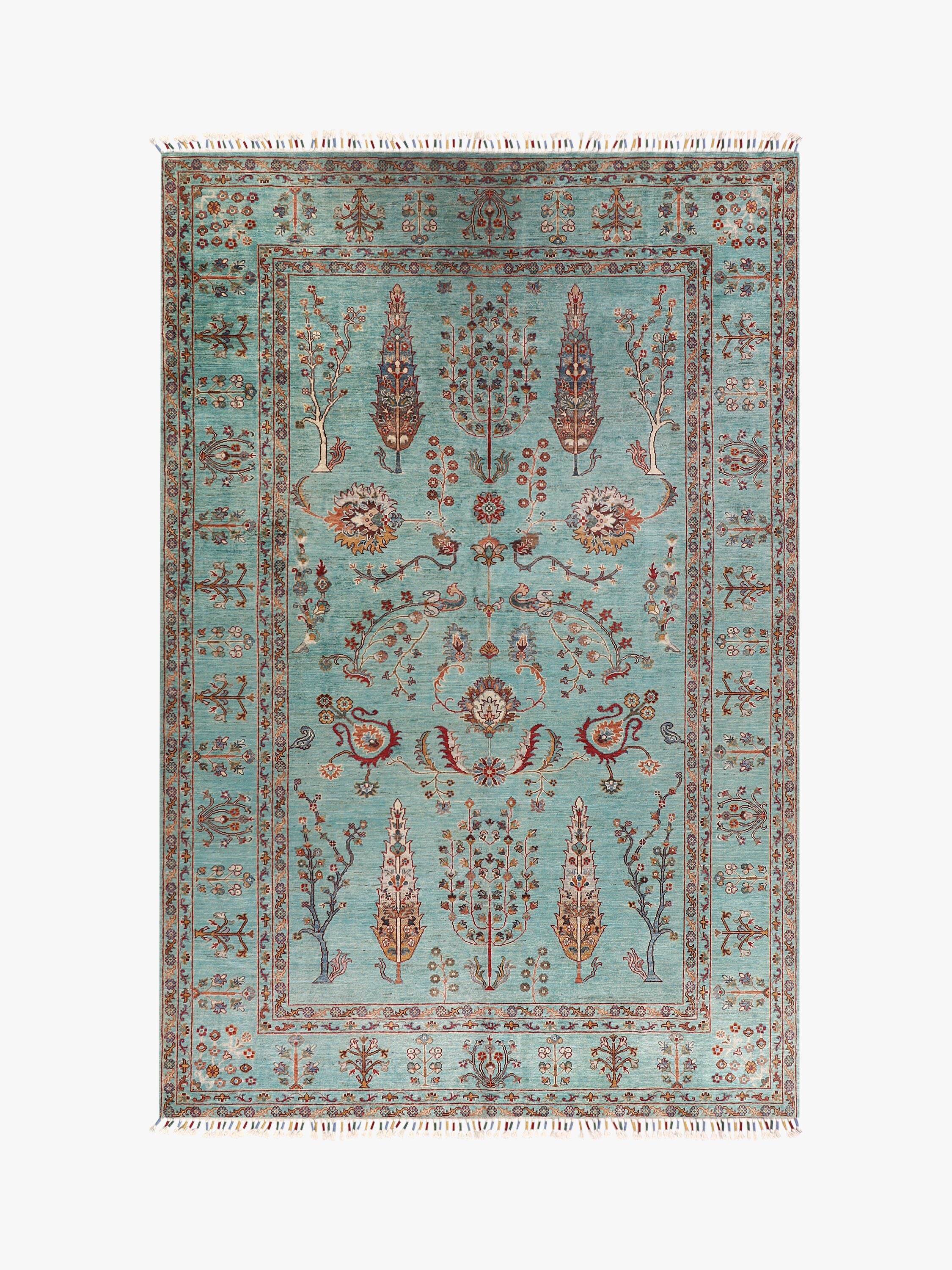 Pictorial Aqua Rug PC 55765 - 3.00m X 2.04m