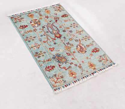 Sultani Aqua Rug PC 56828 - 0.92m X 0.60m