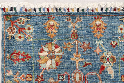 Sultani Blue Rug PC 55630 - 0.89m X 0.60m
