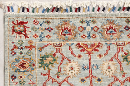 Sultani Grey Rug PC 55518 - 0.90m X 0.63m