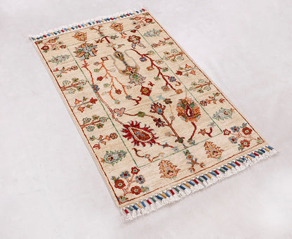Sultani Ivory Rug PC 56837 - 0.93m X 0.60m