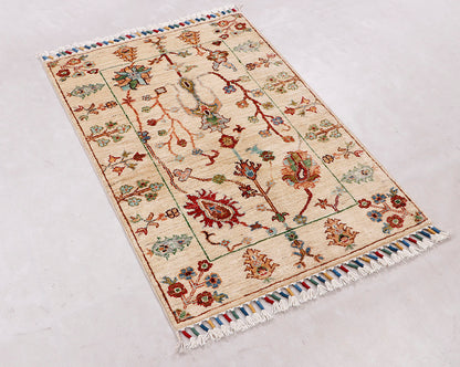 Sultani Ivory Rug PC 56835 - 0.93m X 0.65m