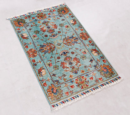 Sultani Aqua Rug PC 56695 - 0.95m X 0.62m