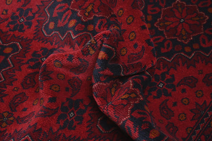 Khal Mohammadi Red Rug PC 57749 - 1.94m X 1.23m