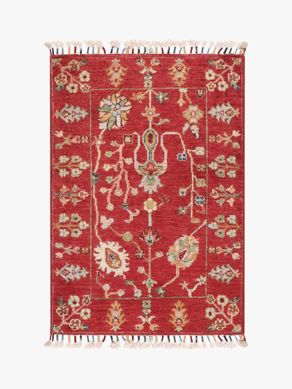 Sultani Red Rug PC 55622 - 0.92m X 0.63m