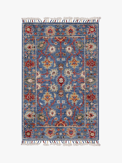 Sultani Blue Rug PC 56768 - 0.92m X 0.60m