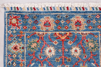 Sultani Blue Rug PC 56768 - 0.92m X 0.60m