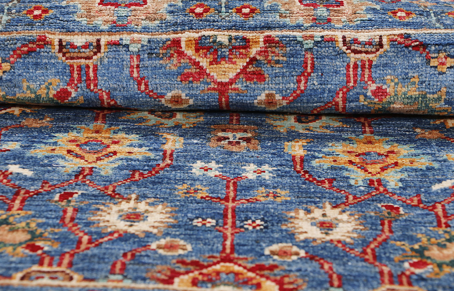 Sultani Blue Rug PC 56768 - 0.92m X 0.60m