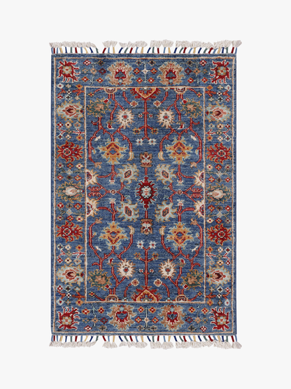 Sultani Blue Rug PC 56769 - 0.93m X 0.61m