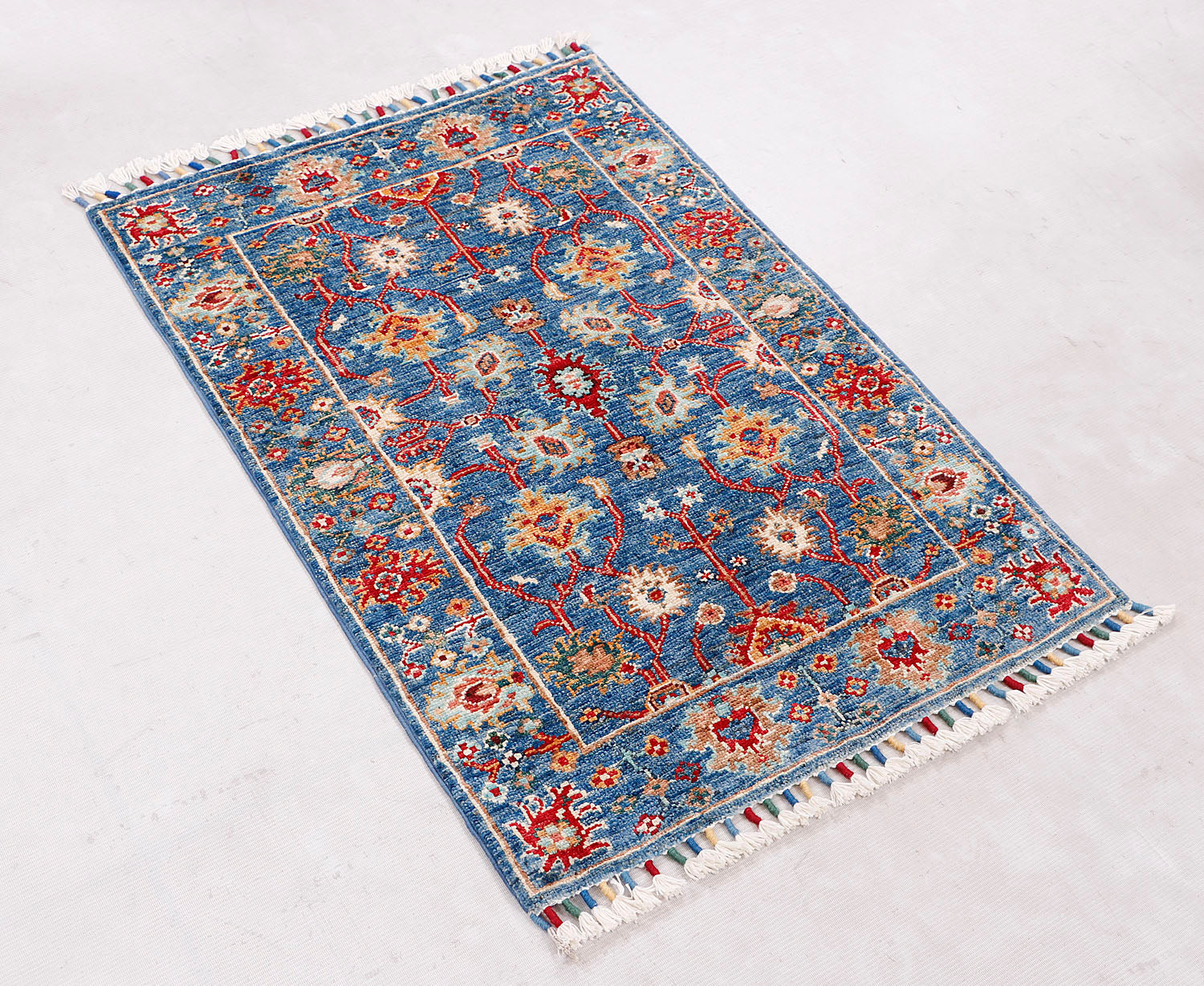 Sultani Blue Rug PC 56769 - 0.93m X 0.61m