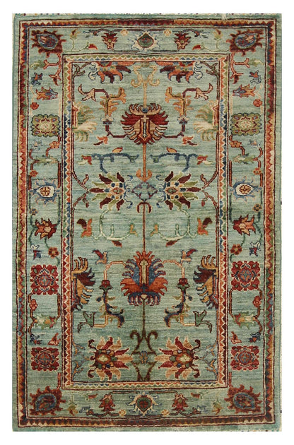 Sultani Blue Rug PC 55865 - 1.20m X 0.80m