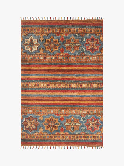 Khurjeen Red Rug PC 55881 - 0.95m X 0.62m