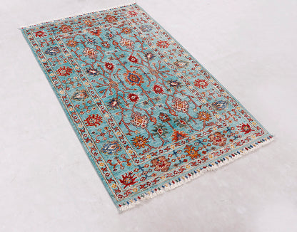 Sultani Aqua Rug PC 56748 - 1.52m X 0.93m