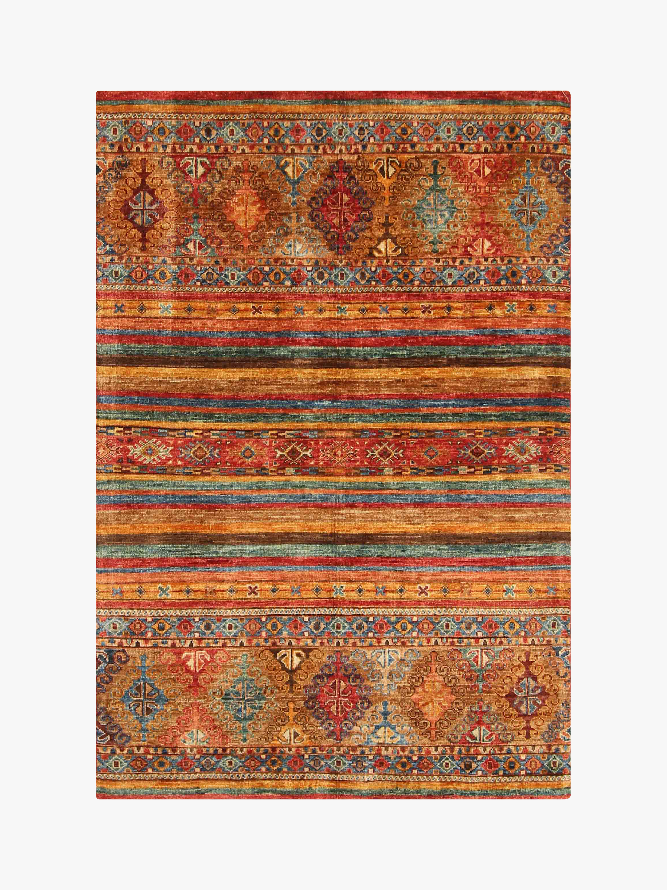 Khurjeen Multi Rug PC 54702 - 1.54m X 1.02m