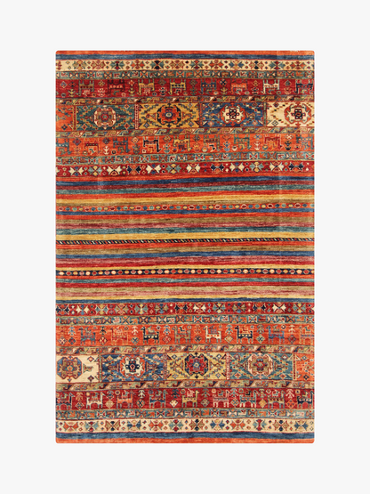 Khurjeen Multi Rug PC 54822 - 1.84m X 1.22m