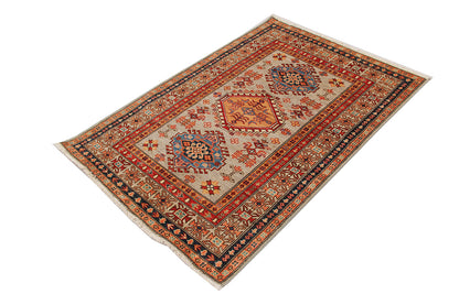 Supreme Kazak Grey Rug PC 54475 - 1.47m X 1.01m