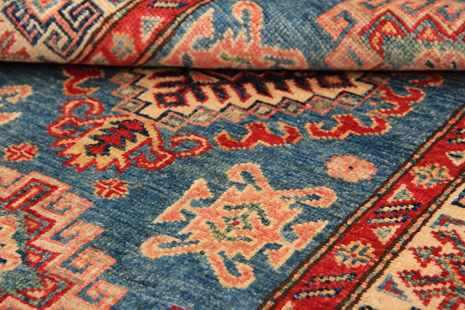 Supreme Kazak Blue Rug PC 54449 - 1.20m X 0.79m