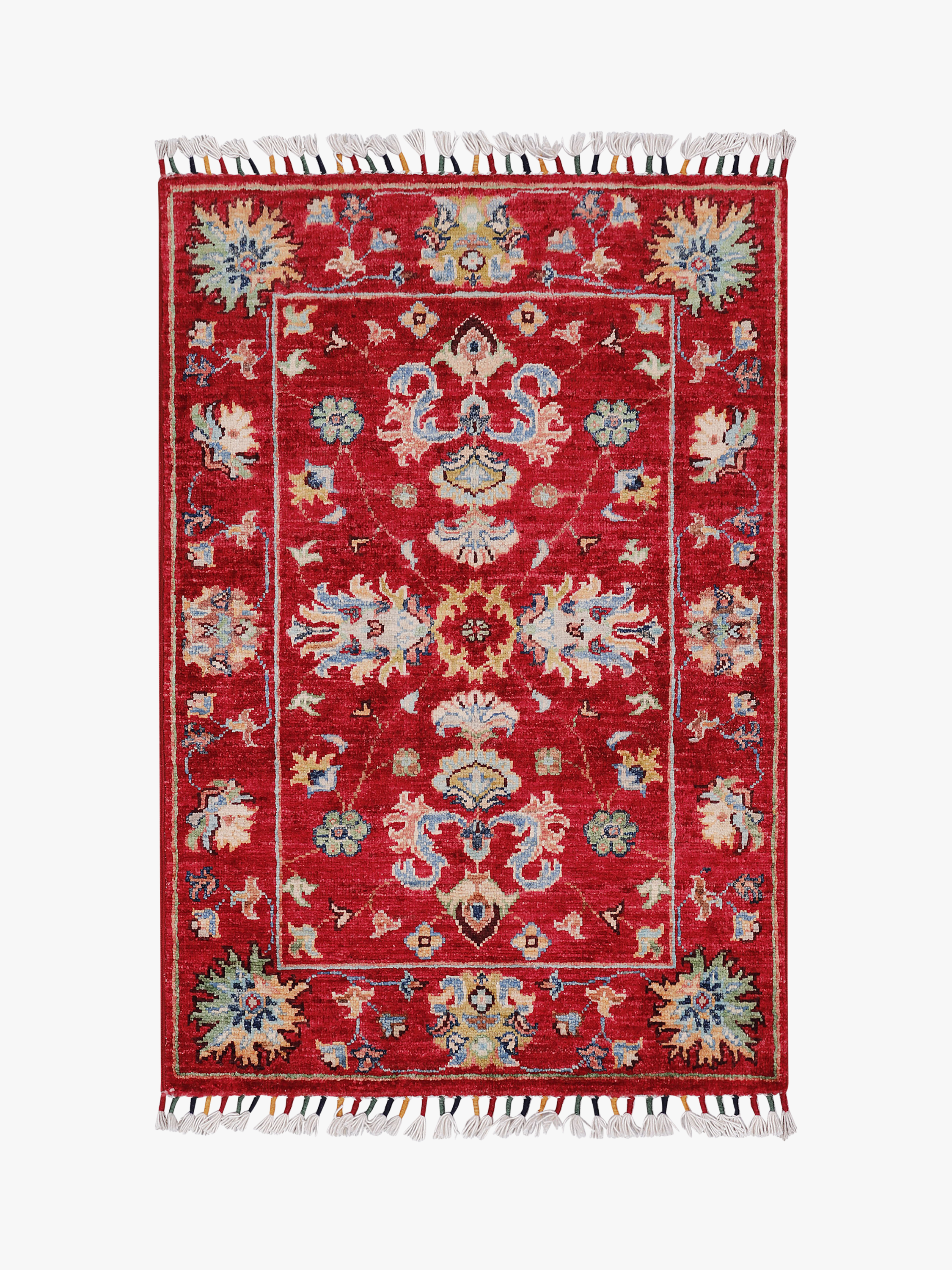 Sultani Red Rug PC 56683 - 0.91m X 0.63m