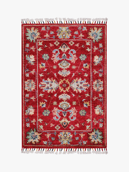 Sultani Red Rug PC 56683 - 0.91m X 0.63m