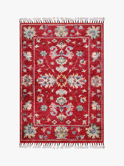 Sultani Red Rug PC 56687 - 0.89m X 0.63m