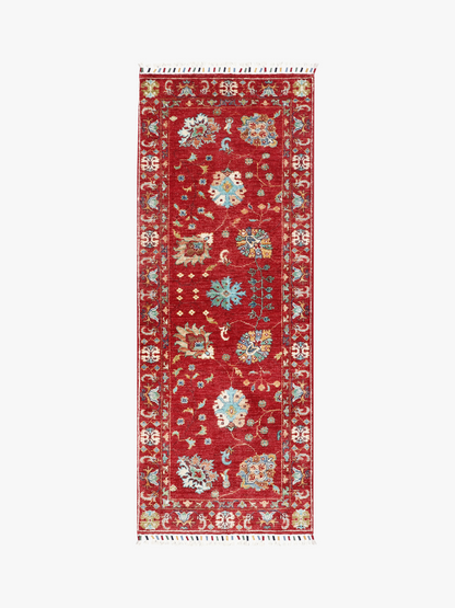 Sultani Red Rug PC 57713 - 1.65m X 0.63m
