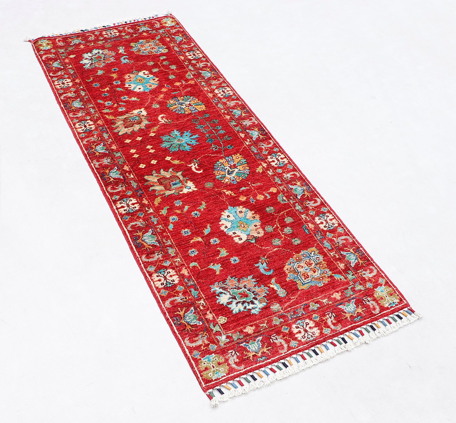 Sultani Red Rug PC 57713 - 1.65m X 0.63m