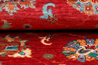 Sultani Red Rug PC 57713 - 1.65m X 0.63m