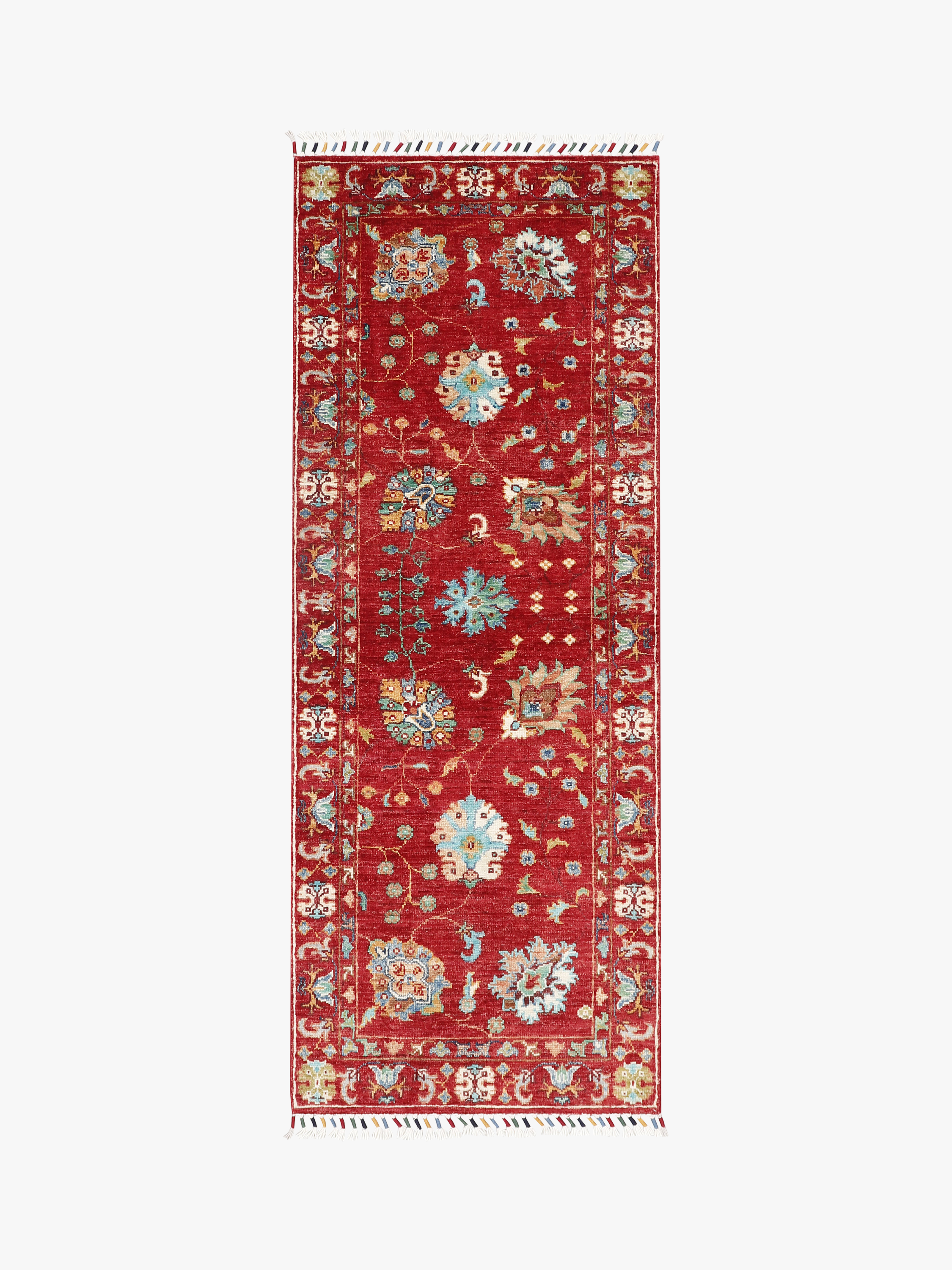 Sultani Red Rug PC 57712 - 1.65m X 0.63m