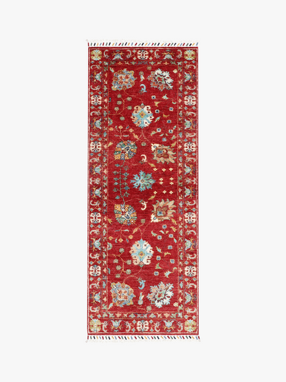Sultani Red Rug PC 57712 - 1.65m X 0.63m