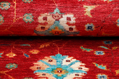Sultani Red Rug PC 57712 - 1.65m X 0.63m