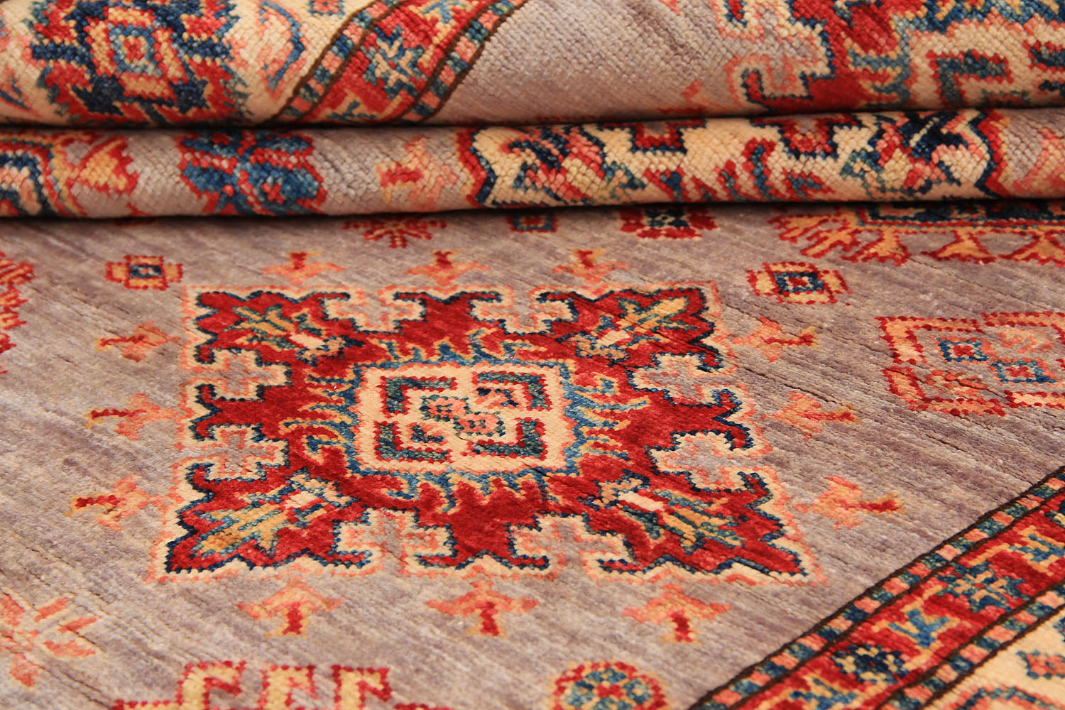 Supreme Kazak Grey Rug PC 54516 - 1.99m X 1.53m