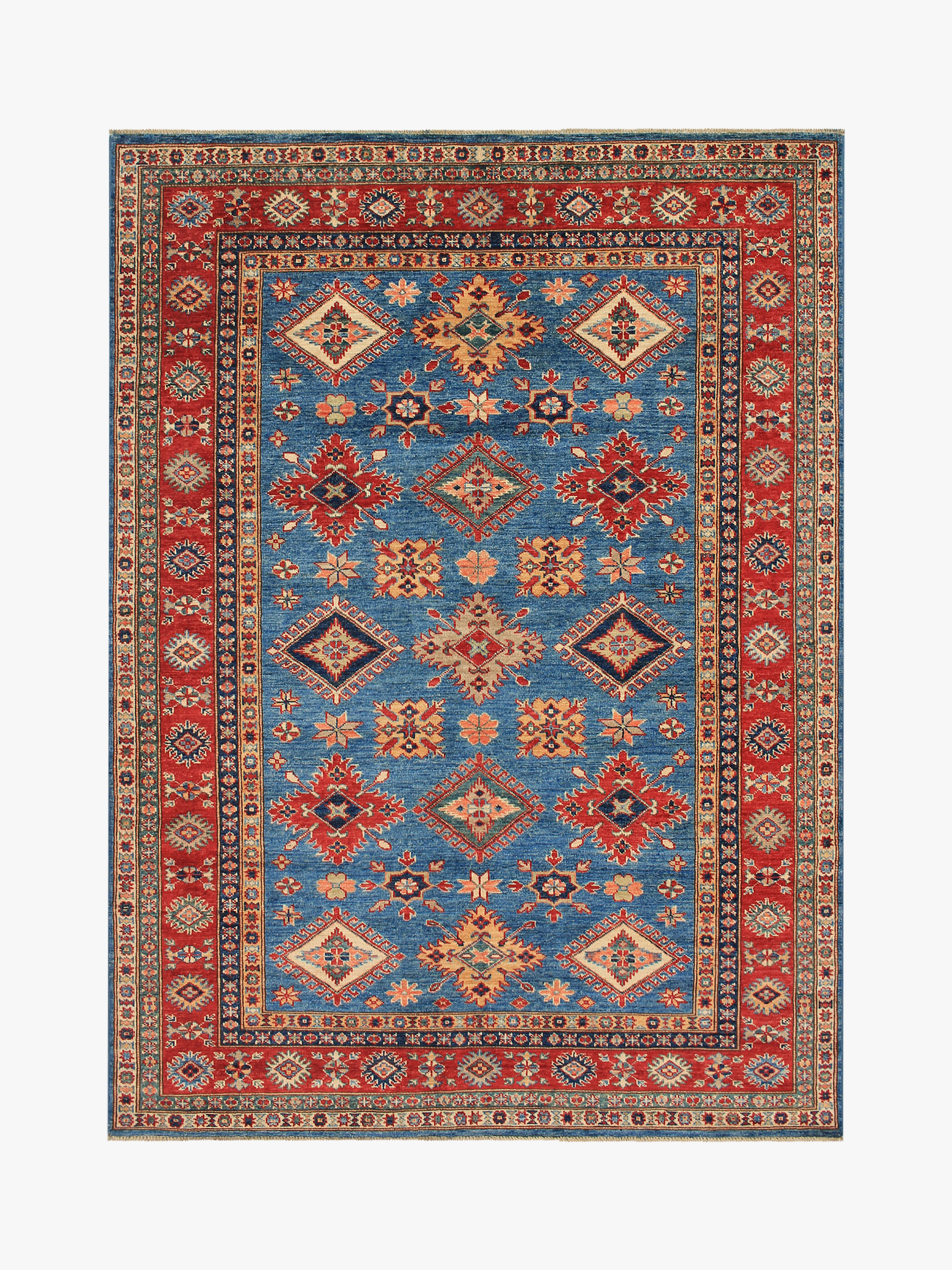 Supreme Kazak Blue Rug PC 54517 - 2.07m X 1.54m