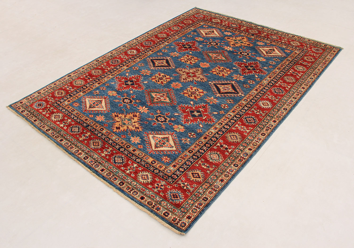 Supreme Kazak Blue Rug PC 54517 - 2.07m X 1.54m