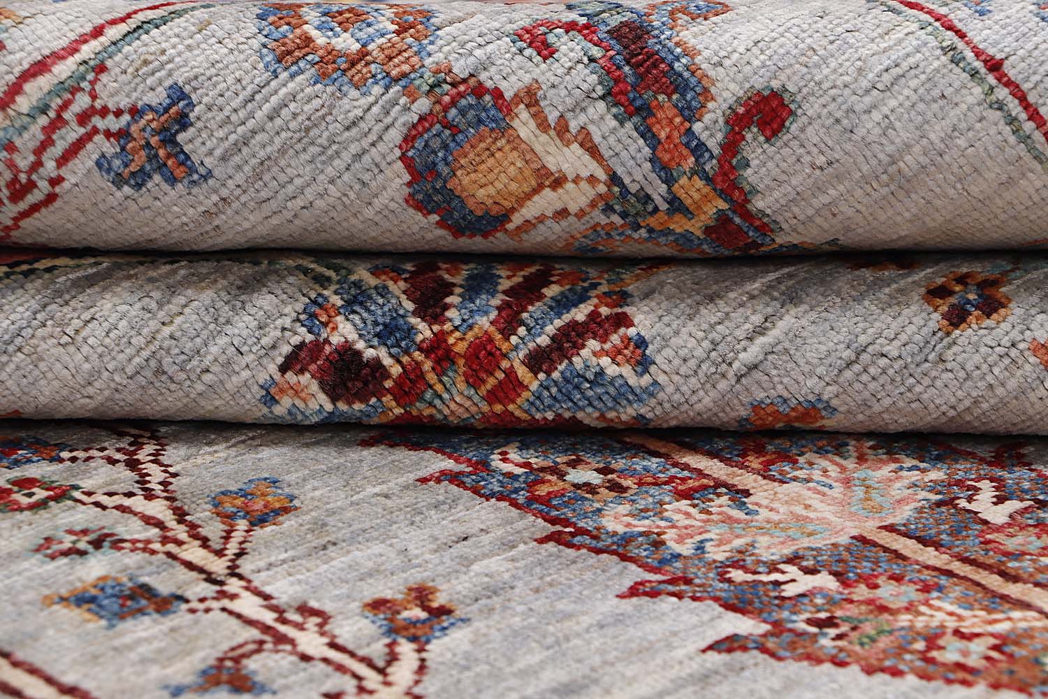 Pictorial Grey Rug PC 56849 - 2.40m X 1.74m