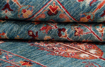 Pictorial Green Rug PC 56877 - 1.82m X 1.22m