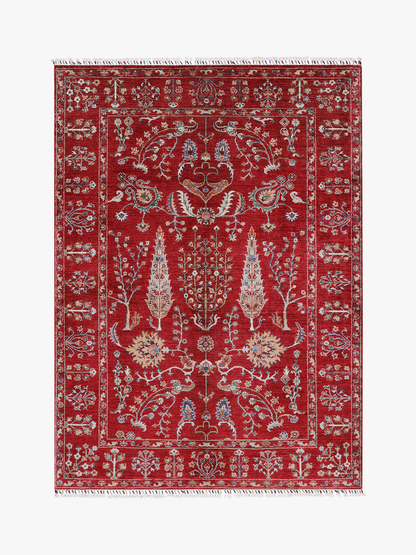 Pictorial Red Rug PC 56863 - 2.43m X 1.77m