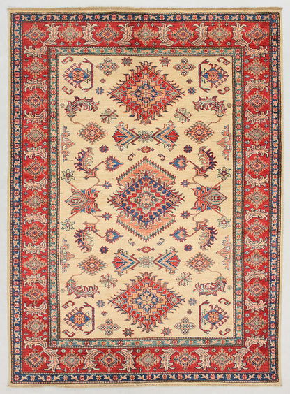 Supreme Kazak Ivory Rug PC 54524 - 1.97m X 1.49m