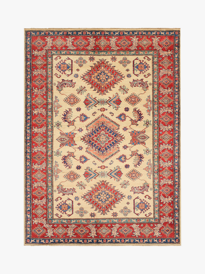 Supreme Kazak Ivory Rug PC 54524 - 1.97m X 1.49m