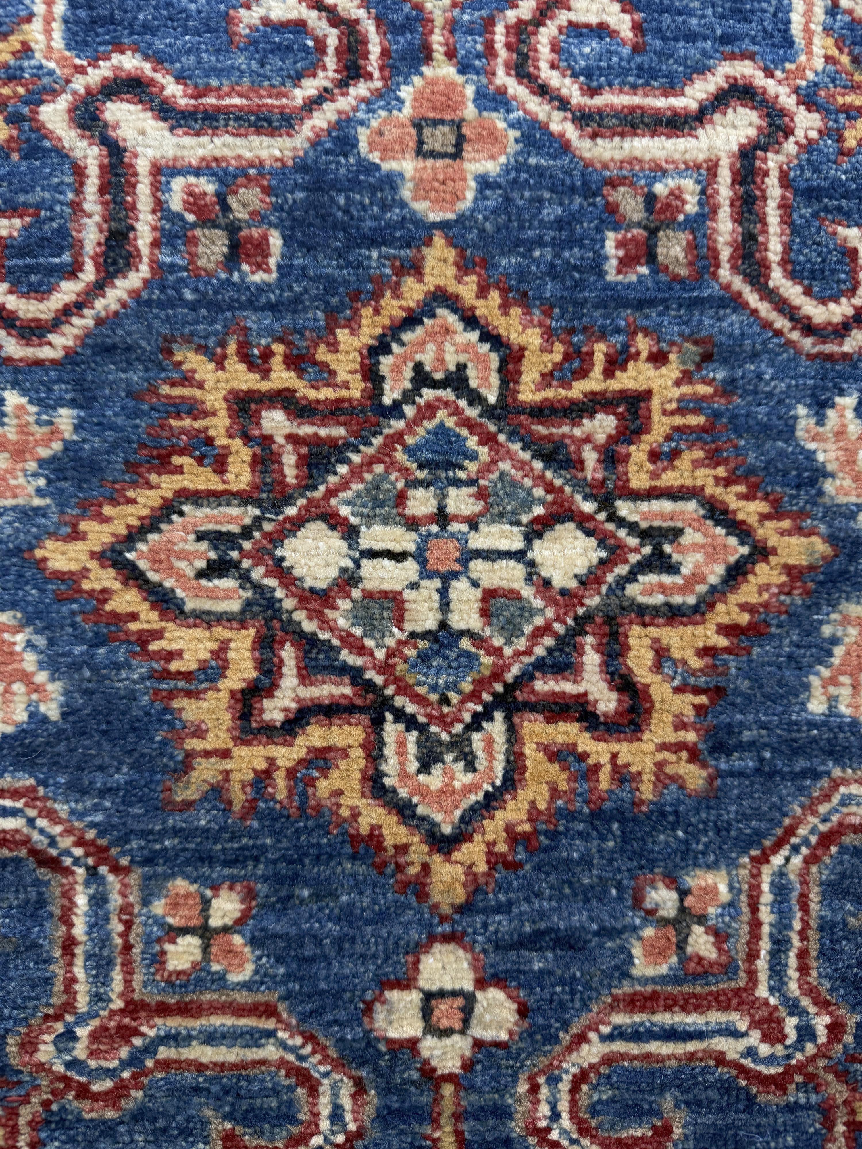 Supreme Kazak Blue Rug PC 57422 - 1.84m X 0.61m