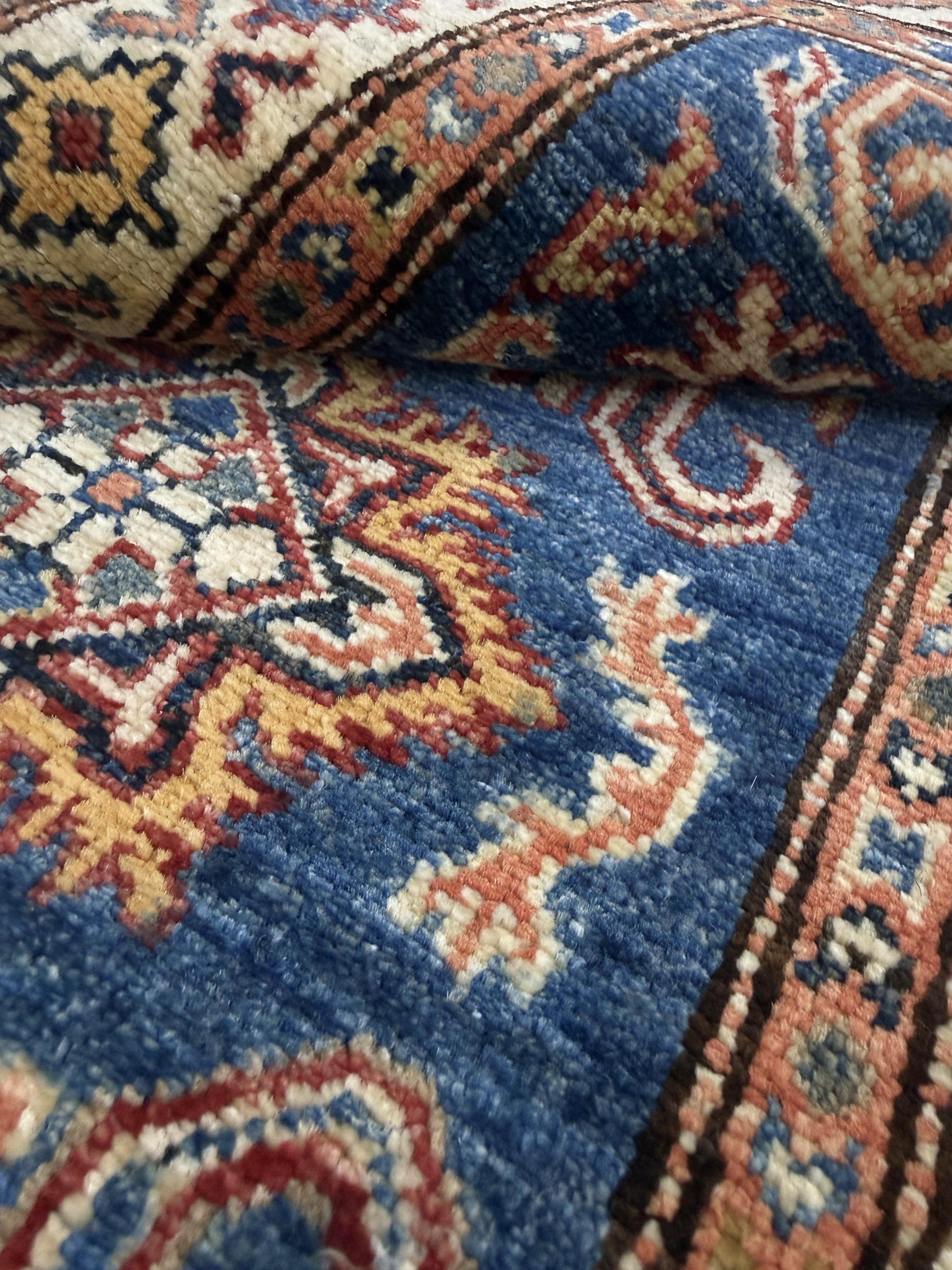 Supreme Kazak Blue Rug PC 57422 - 1.84m X 0.61m