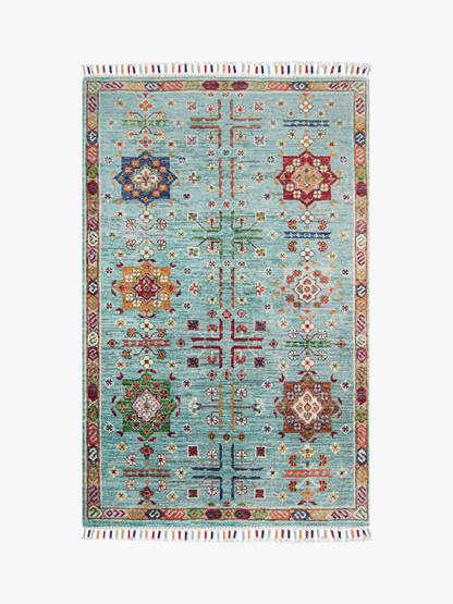 Sultani Aqua Rug PC 57477 - 1.22m X 0.87m