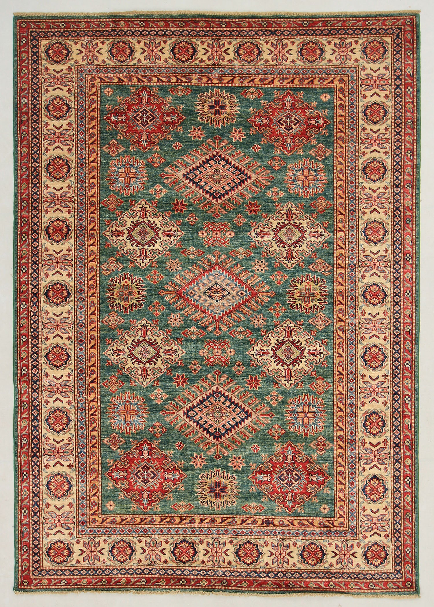 Supreme Kazak Green Rug PC 54540 - 2.40m X 1.71m
