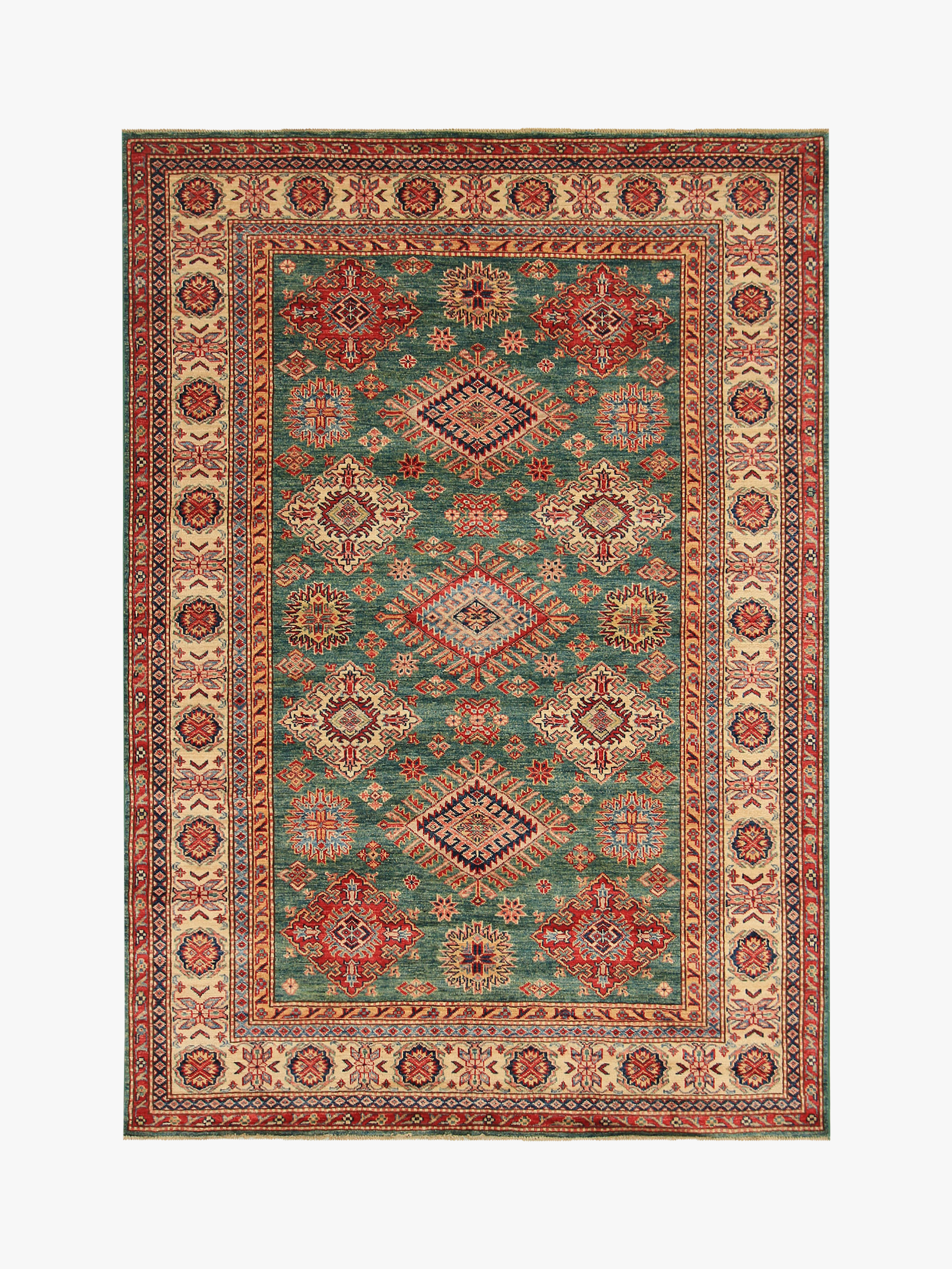 Supreme Kazak Green Rug PC 54540 - 2.40m X 1.71m