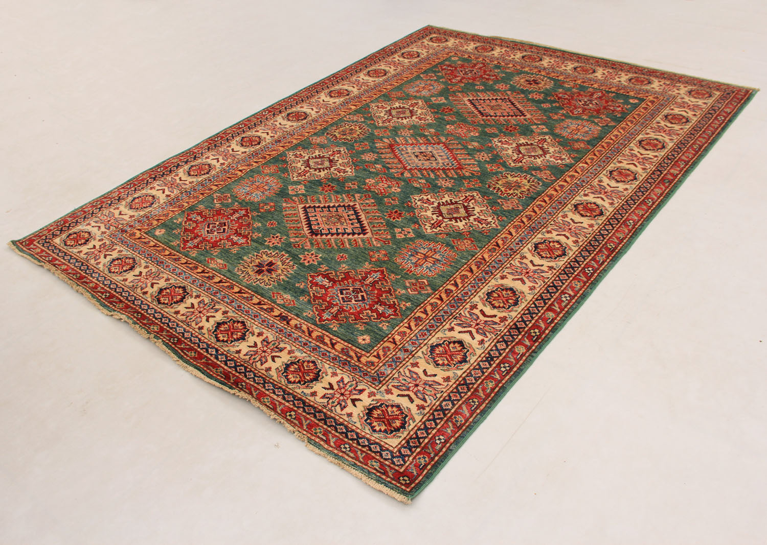 Supreme Kazak Green Rug PC 54540 - 2.40m X 1.71m